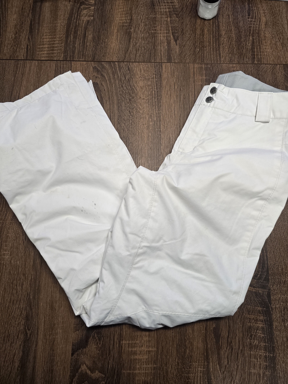 Columbia Omni-Tech Women's Insulated Snow Ski Pants White Size Small Regular